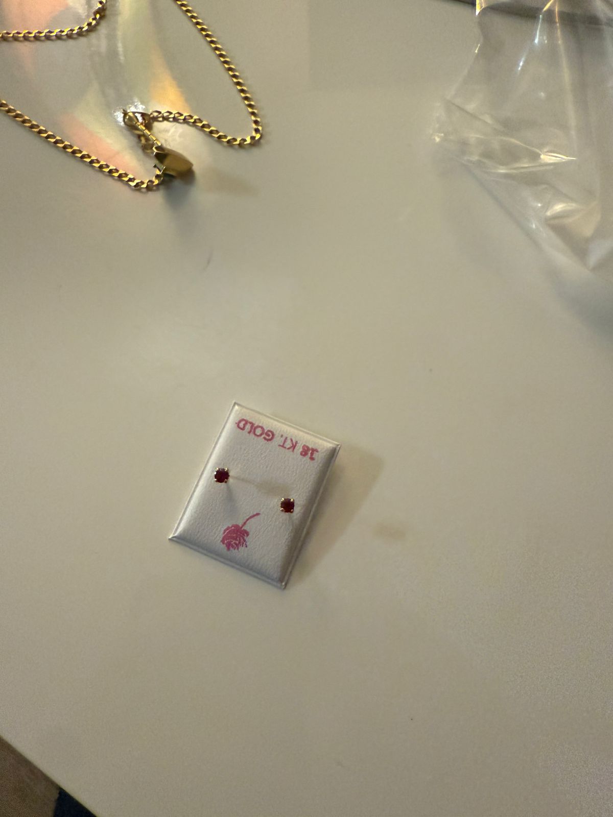 Ruby Studs