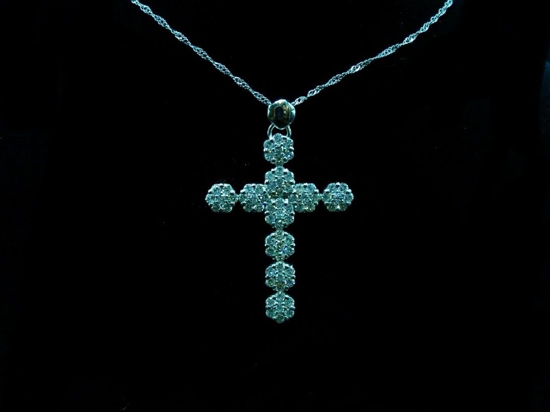 Diamond Cross Pendant